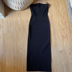 Rumored Black Strapless Dress